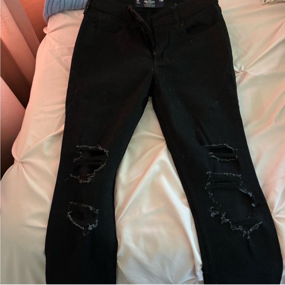 Hollister Black Super Skinny Jeans